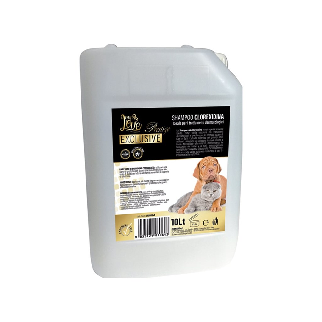 SHAMPOO CLOREXIDINA TANICA LT 10